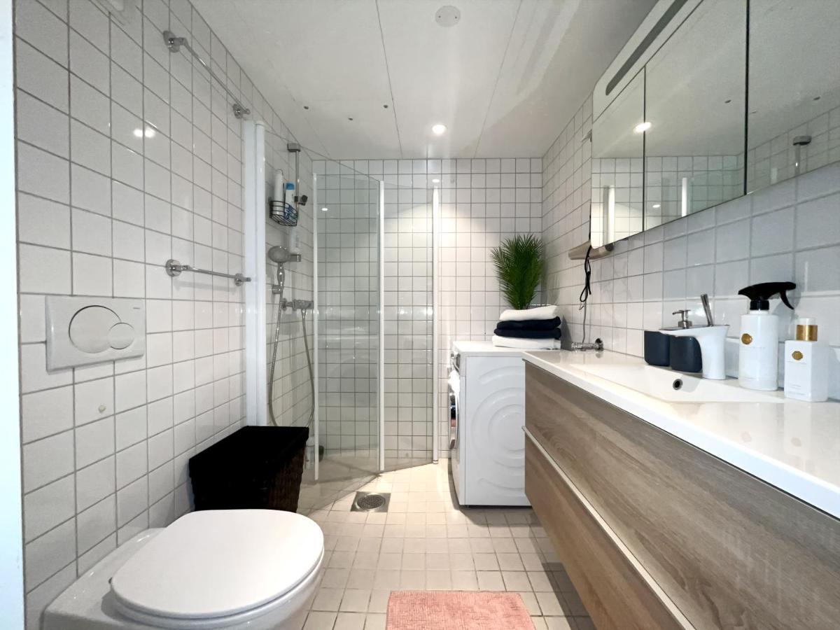 City Center Flat W Roof Top Terrace & Free Parking Oslo Extérieur photo
